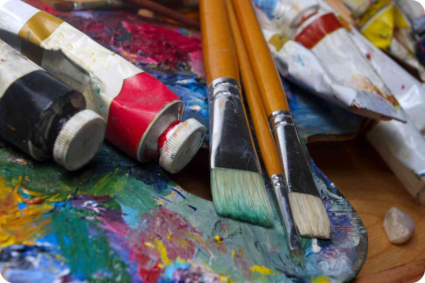 Hero image of a city skyline at night